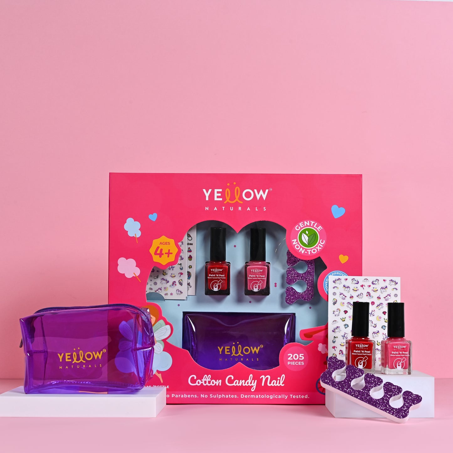 Cotton Candy Nail Kit For Kids